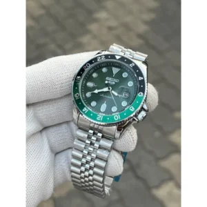 Seik0 5 Sports Watch Gmt Swift Movement Back Open For Men