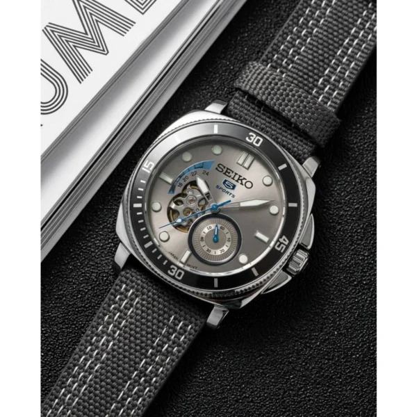 Seiko 5 Sports Automatic Watch Grey For Men