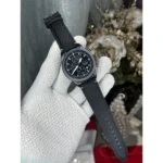 Seiko Chronograph Watch All Black For Men