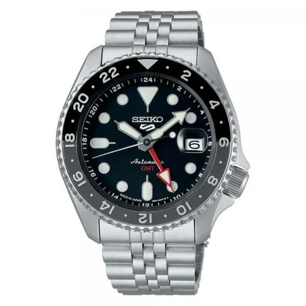 Seiko GMT Quartz Watch For Men Seiko GMT Quartz Watch For Men