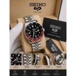 Seiko Gmt Sports Watch Quartz For Men
