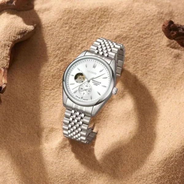 Seiko Presage Automatic Watch Open Back For Men Seiko Presage Automatic Watch Open Back For Men
