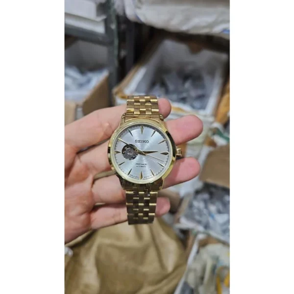 Seiko Presage Automatic Watch Open Back For Men Seiko Presage Automatic Watch Open Back For Men
