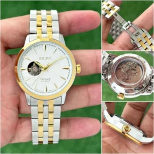 Seiko Presage Automatic Watch Open Back For Men