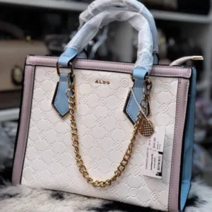 Stylish Aldo Ashover Satchel Bag Contrast Trim With Dust Bag For Women (LAB869) - stayhit.in