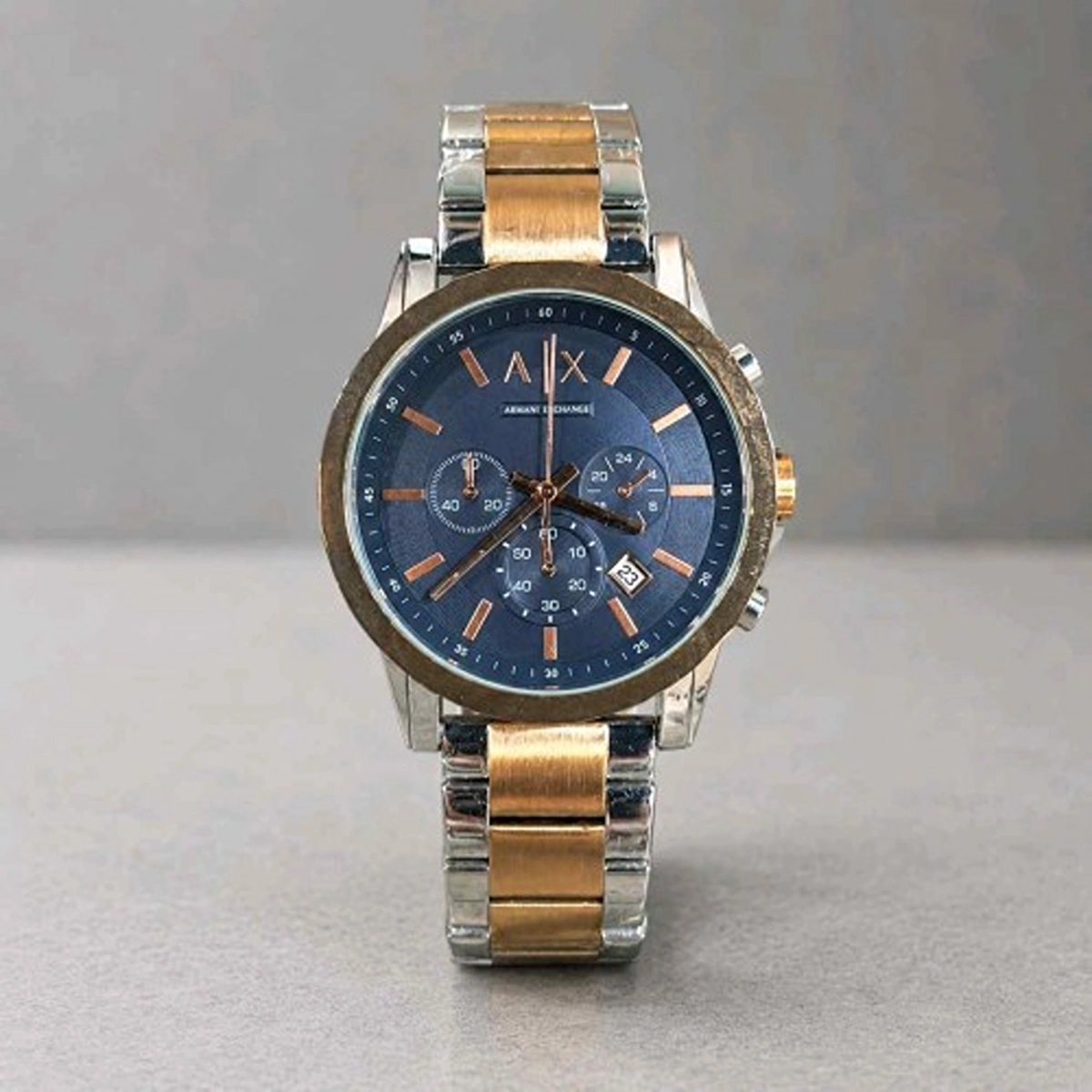 Stylish Armani Exchange Chronograph Watch Chain Strap For Men (BOT3371) - stayhit.in Stylish Armani Exchange Chronograph Watch Chain Strap For Men (BOT3371) - stayhit.in