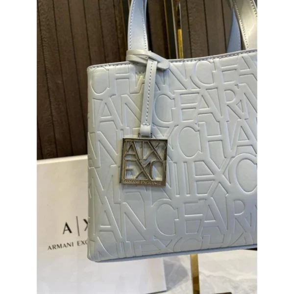 Stylish Armani Exchange Embossed Bag With Og Box For Women (BOT3792) - stayhit.in Stylish Armani Exchange Embossed Bag With Og Box For Women (BOT3792) - stayhit.in