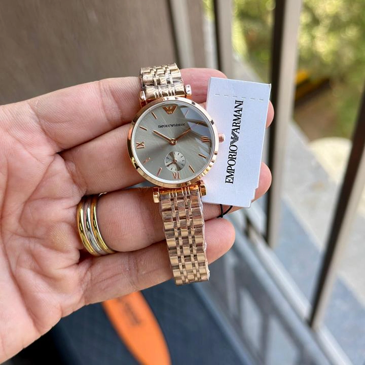 Stylish Armani Watch Rose Grey For Women (BOT3631) - stayhit.in Stylish Armani Watch Rose Grey For Women (BOT3631) - stayhit.in