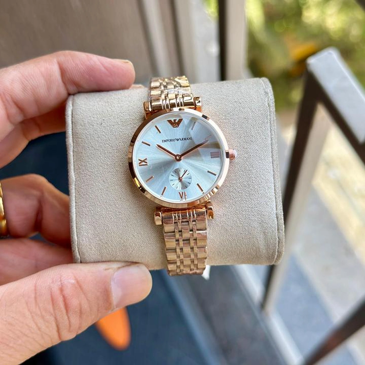 Stylish Armani Watch Rose White For Women (BOT3629) - stayhit.in Stylish Armani Watch Rose White For Women (BOT3629) - stayhit.in