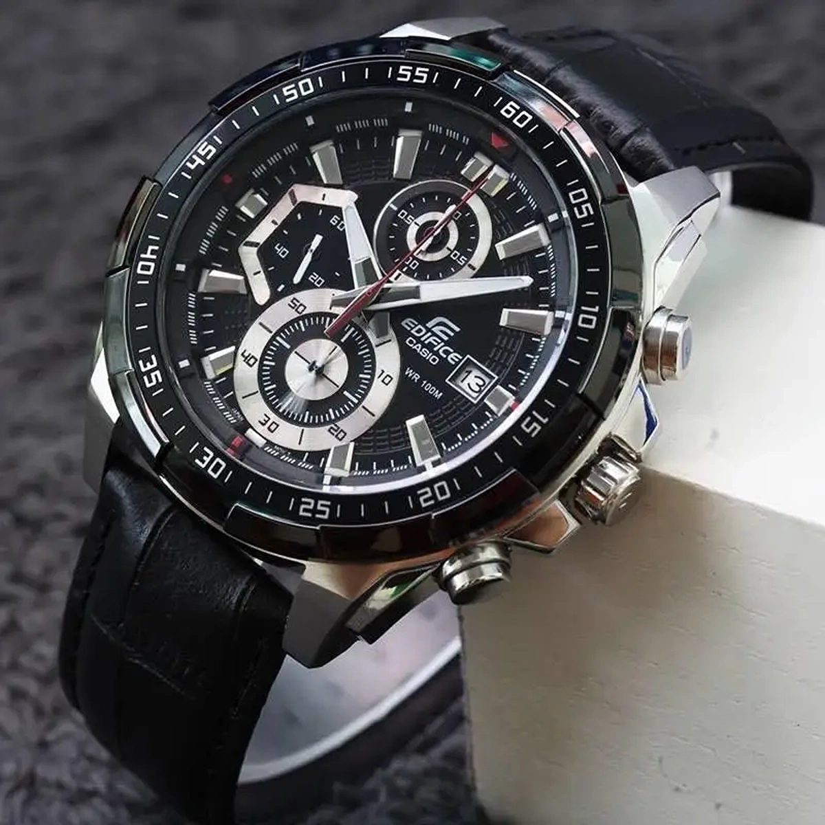 Stylish Casio Edifice Watch Black For Men (JH574) - stayhit.in Stylish Casio Edifice Watch Black For Men (JH574) - stayhit.in