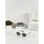 Stylish Celine 1006 Sunglass Gold Black For Women (BT196) - stayhit.in