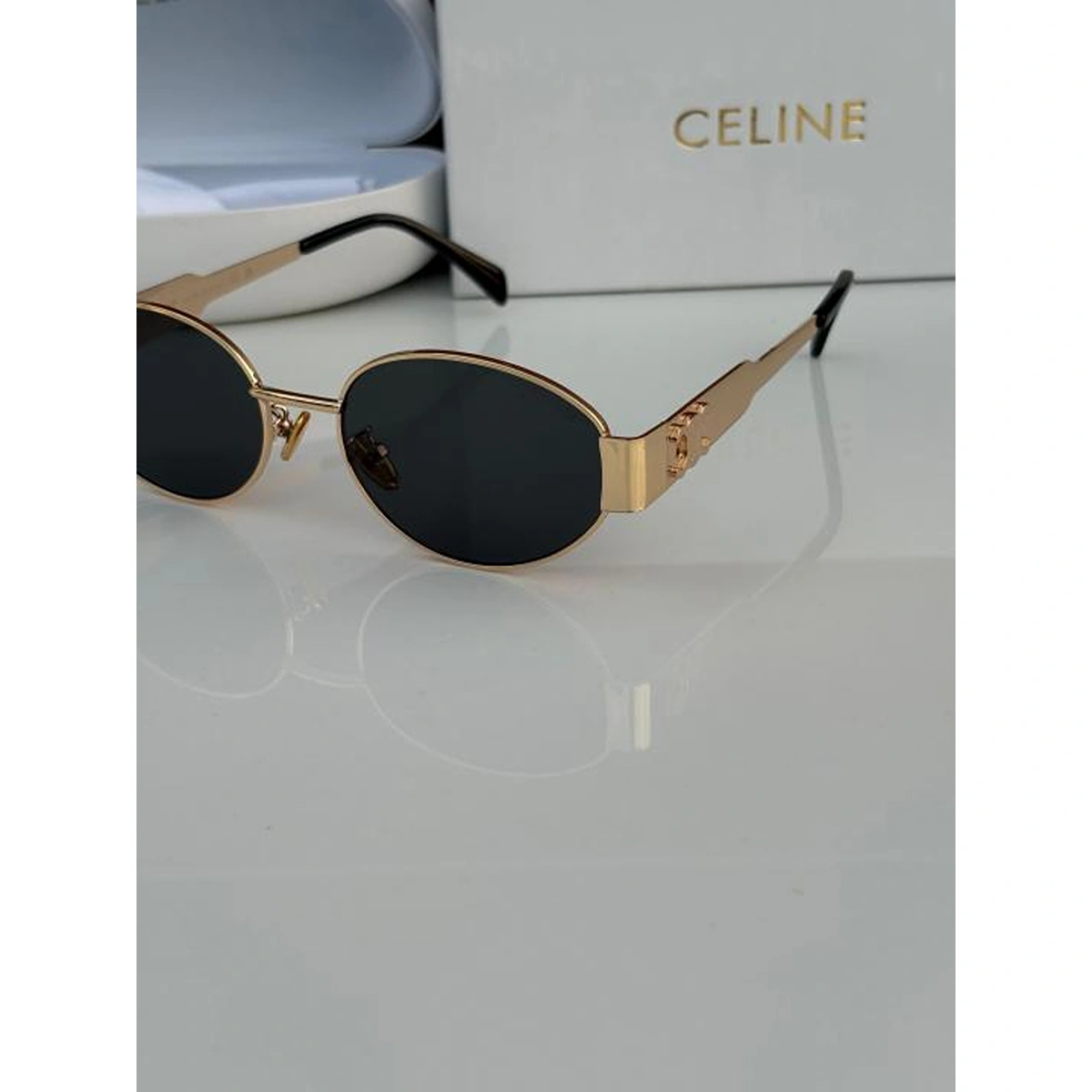 Stylish Celine Sunglasses Golden Black For Men (BOT3218) - stayhit.in Stylish Celine Sunglasses Golden Black For Men (BOT3218) - stayhit.in