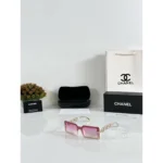Stylish Chanel 051 Sunglass Gold Pink Sunglass For Women (BT198) - stayhit.in