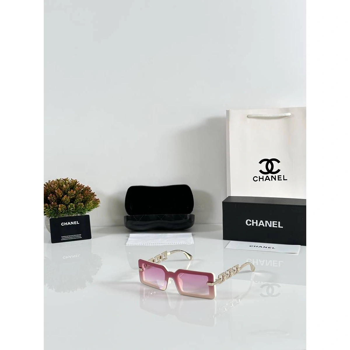 Stylish Chanel 051 Sunglass Gold Pink Sunglass For Women (BT198) - stayhit.in Stylish Chanel 051 Sunglass Gold Pink Sunglass For Women (BT198) - stayhit.in