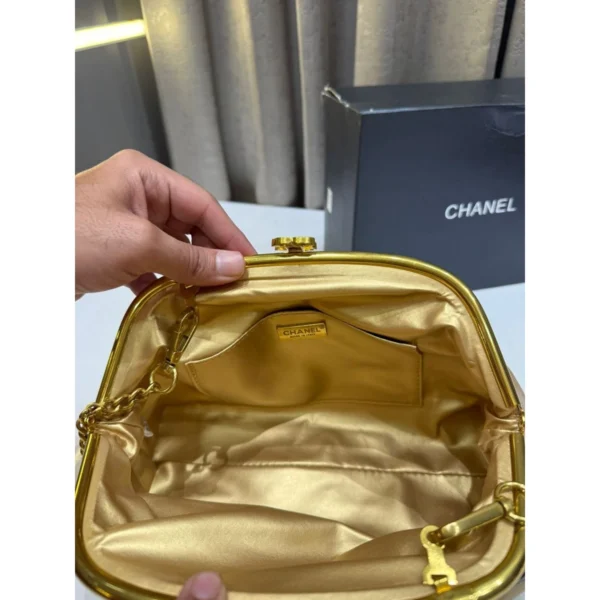 Stylish Chanel Limited Gold Bag Clutch With Og Box Packing For Women (LAB1164) (Copy) - stayhit.in Stylish Chanel Limited Gold Bag Clutch With Og Box Packing For Women (LAB1164) (Copy) - stayhit.in