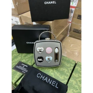 Stylish Chanel Makeup Palette Minaudiere Bag With Box For Women (SOS461) - stayhit.in