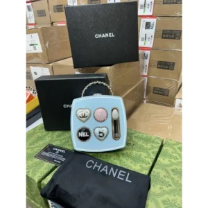 Stylish Chanel Makeup Palette Minaudiere Bag With Box For Women (SOS463) - stayhit.in