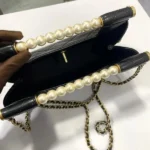 Stylish Chanel Pearl Flap Shoulder Bag With Og Box & Dust Bag For Women (LAB1060) - stayhit.in