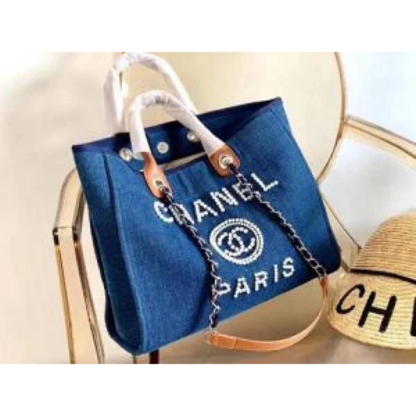 Stylish Chanel Pearl Tote Bag With Dust Cover For Women (BOT2881) - stayhit.in Stylish Chanel Pearl Tote Bag With Dust Cover For Women (BOT2881) - stayhit.in