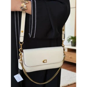 Stylish Coach Brook Flap Chain Bag With Og Box For Women (BOT2600) - stayhit.in