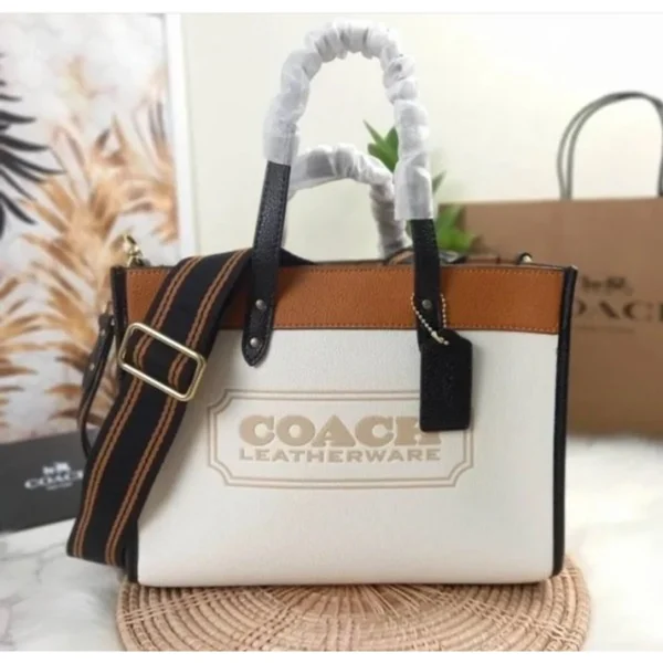 Stylish Coach Field Tote Bag With Og Double Box & Dust Bag For Women (LAB632) - stayhit.in