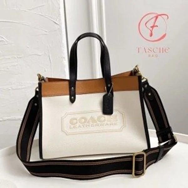 Stylish Coach Field Tote Bag With Og Double Box & Dust Bag For Women (LAB632) - stayhit.in