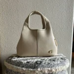Stylish Coach Lana Bag Beige With Og Box Dust Cover Long Belt For Women (SOS453) - stayhit.in