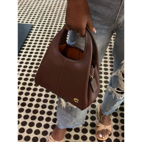 Stylish Coach Lana Bag Wine With Og Box Dust Cover Long Belt For Women (SOS455) - stayhit.in Stylish Coach Lana Bag Wine With Og Box Dust Cover Long Belt For Women (SOS455) - stayhit.in