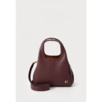 Stylish Coach Lana Bag Wine With Og Box Dust Cover Long Belt For Women (SOS455) - stayhit.in