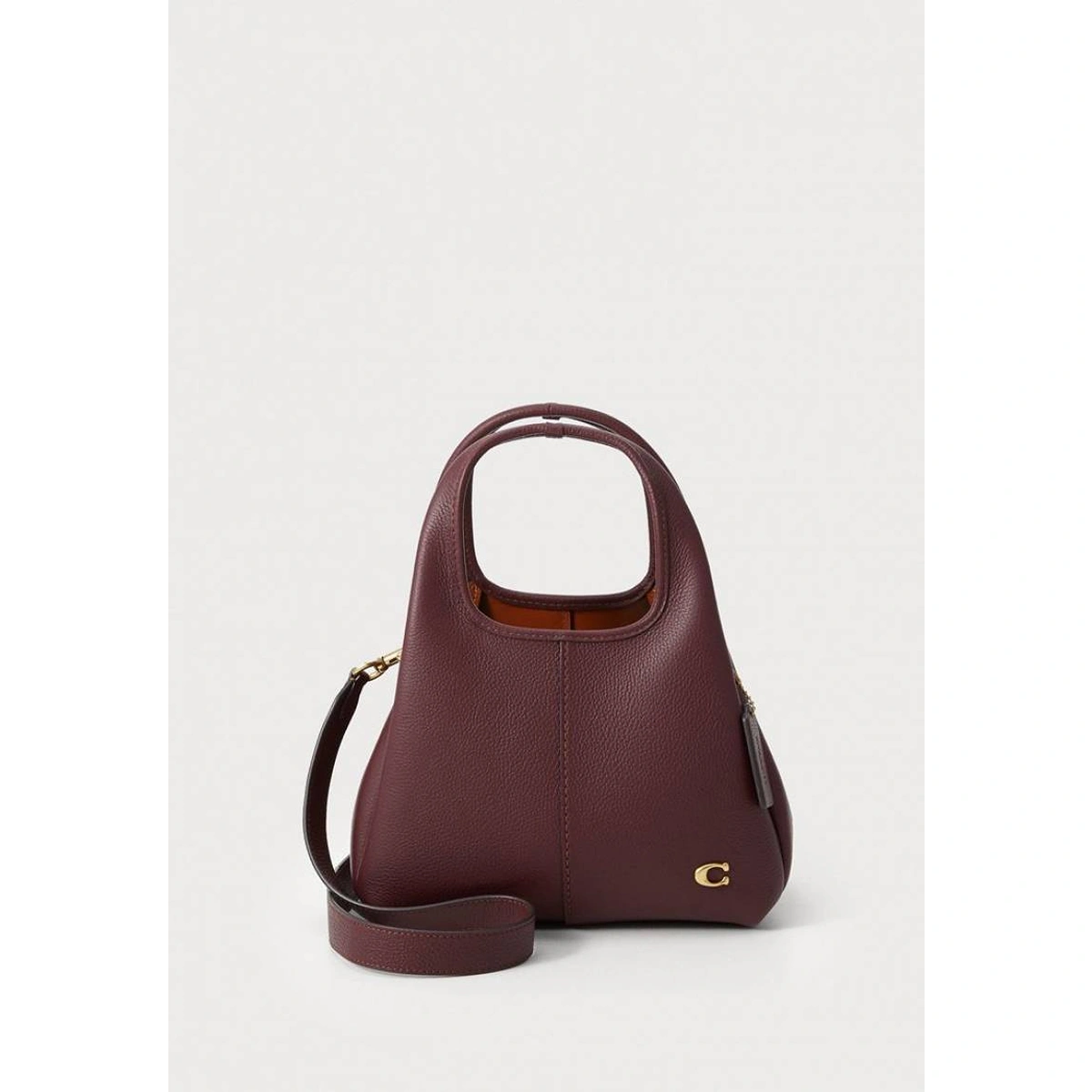 Stylish Coach Lana Bag Wine With Og Box Dust Cover Long Belt For Women (SOS455) - stayhit.in Stylish Coach Lana Bag Wine With Og Box Dust Cover Long Belt For Women (SOS455) - stayhit.in