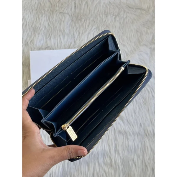 Stylish Coach Long Zippy Wallet Blue With Og Box For Women (DW224) - stayhit.in Stylish Coach Long Zippy Wallet Blue With Og Box For Women (DW224) - stayhit.in