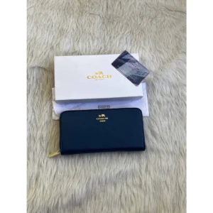 Stylish Coach Long Zippy Wallet Blue With Og Box For Women (DW224) - stayhit.in