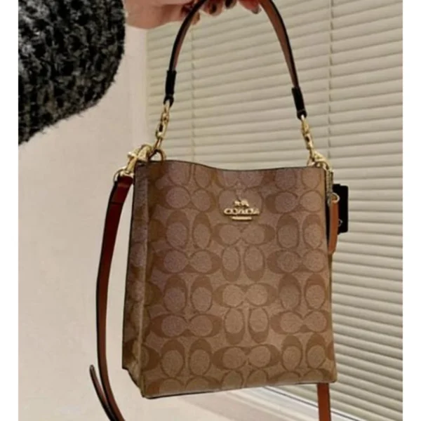 Stylish Coach Mollie Bucket Bag With Og Box For Women (BOT2558) - stayhit.in Stylish Coach Mollie Bucket Bag With Og Box For Women (BOT2558) - stayhit.in