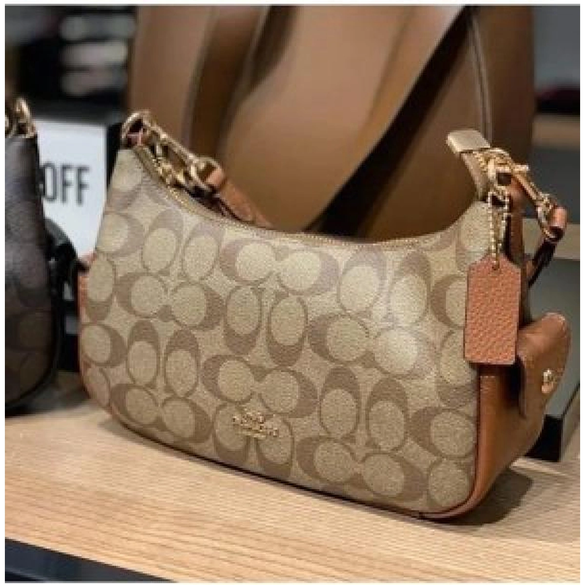 Stylish Coach Pennie Shoulder Bag Canvas With Box For Women (BOT2568) - stayhit.in Stylish Coach Pennie Shoulder Bag Canvas With Box For Women (BOT2568) - stayhit.in