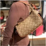 Stylish Coach Pennie Shoulder Bag Canvas With Box For Women (BOT2568) - stayhit.in