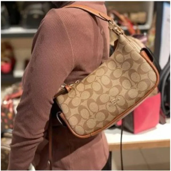 Stylish Coach Pennie Shoulder Bag Canvas With Box For Women (BOT2568) - stayhit.in Stylish Coach Pennie Shoulder Bag Canvas With Box For Women (BOT2568) - stayhit.in