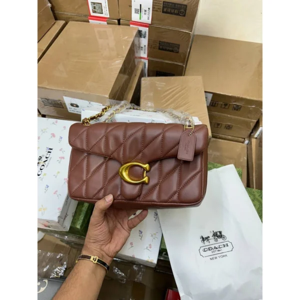 Stylish Coach Quilted Tabby Shoulder Bag With Og Box For Women (SOS495) - stayhit.in Stylish Coach Quilted Tabby Shoulder Bag With Og Box For Women (SOS495) - stayhit.in