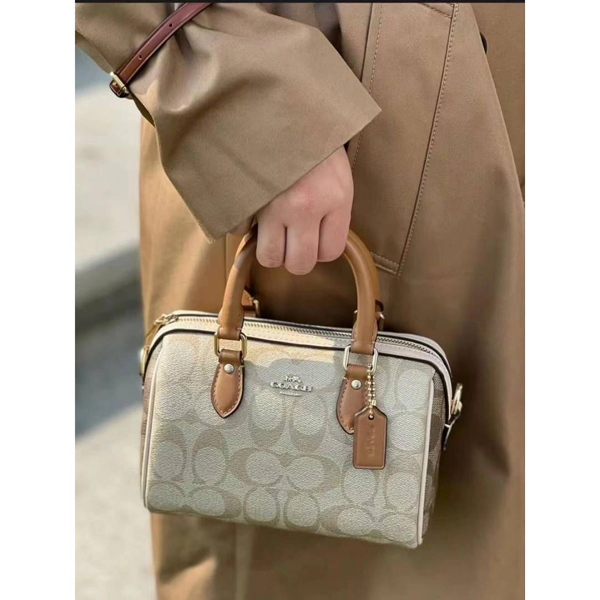 Stylish Coach Rowan Mini Crossbody Bag With Og Box Dust Cover For Women (SOS449) - stayhit.in