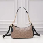 Stylish Coach Teri Apricot Shoulder Bag Black With Og Box For Women (BSF1744) - stayhit.in
