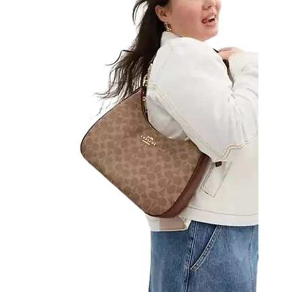 Stylish Coach Teri Hobo Shoulder Bag With Og Box For Women (LAB1063) - stayhit.in