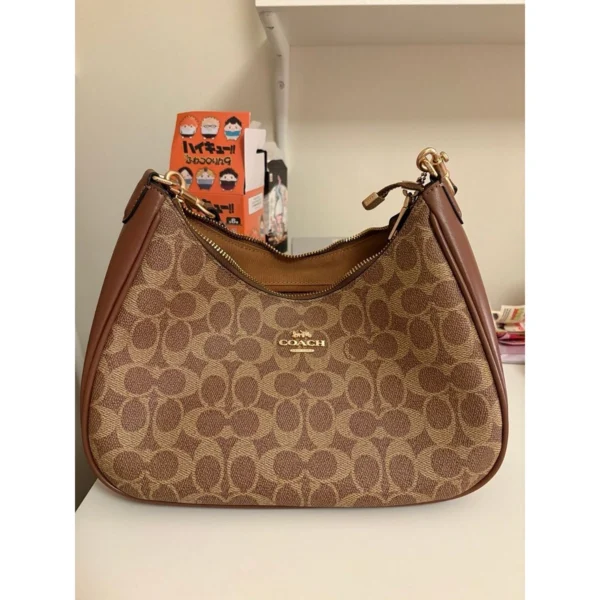 Stylish Coach Teri Hobo Shoulder Bag With Og Box For Women (LAB1063) - stayhit.in