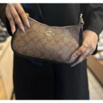 Stylish Coach Teri Shoulder Bag In Signature Canvas Dual Belts For Women (SOS431) - stayhit.in