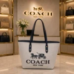 Stylish Coach Voyager Jet Set Bag With Dust Bag For Women (BOT4044) - stayhit.in