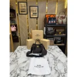 Stylish Coach Willow Tote Bag Monogram Canvas Mini For Women (JH423) - stayhit.in