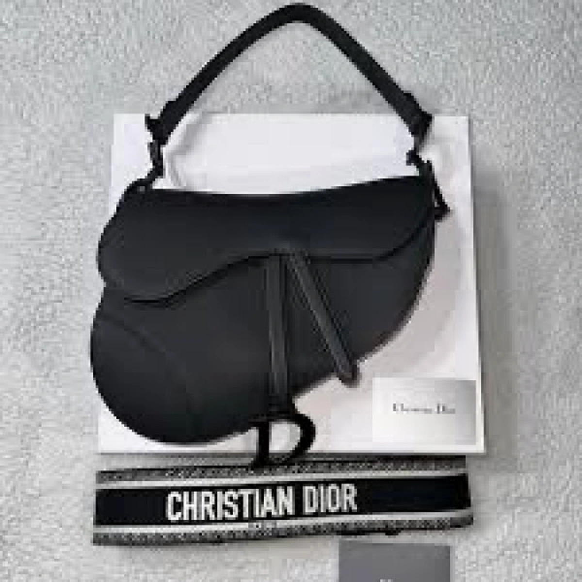Stylish Dior Saddle Handbag All Black With Og Box For Women (BOT2872) - stayhit.in
