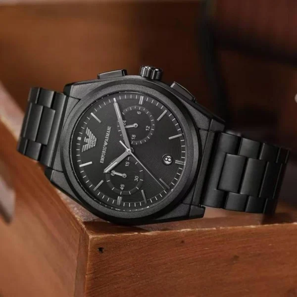 Stylish Emporio Armani AR11640 Watch Black All Working For Men (SOS598) - stayhit.in Stylish Emporio Armani AR11640 Watch Black All Working For Men (SOS598) - stayhit.in