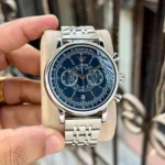 Stylish Emporio Armani Hampton Watch Blue Dial For Men (BOT3358) - stayhit.in