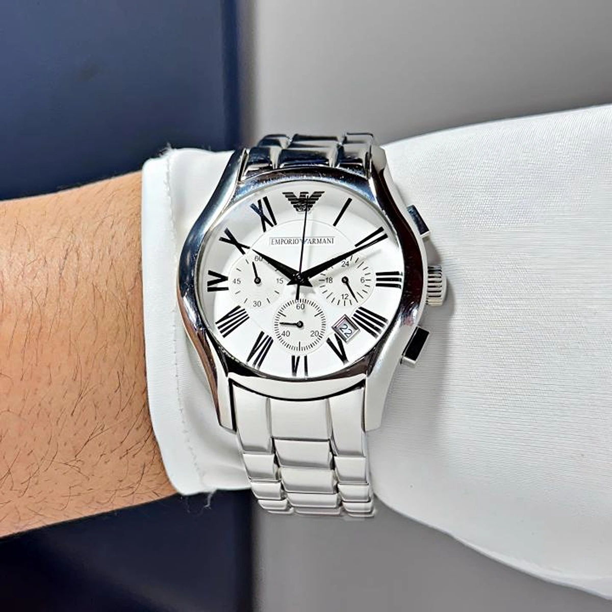 Stylish Emporio Armani Watch Chain Strap For Men (BOT3347) - stayhit.in Stylish Emporio Armani Watch Chain Strap For Men (BOT3347) - stayhit.in