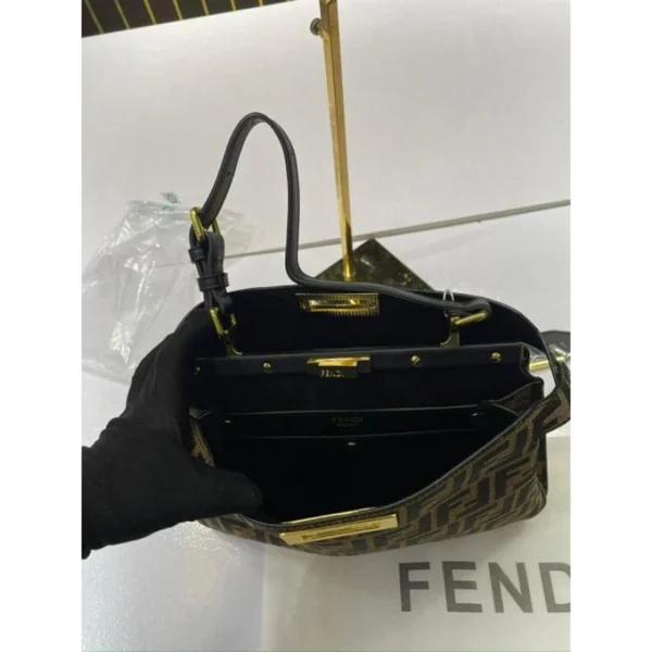 Stylish Fendi Peekaboo Soft Leather Bag With Dust Bag For Women (BOT4061) - stayhit.in Stylish Fendi Peekaboo Soft Leather Bag With Dust Bag For Women (BOT4061) - stayhit.in