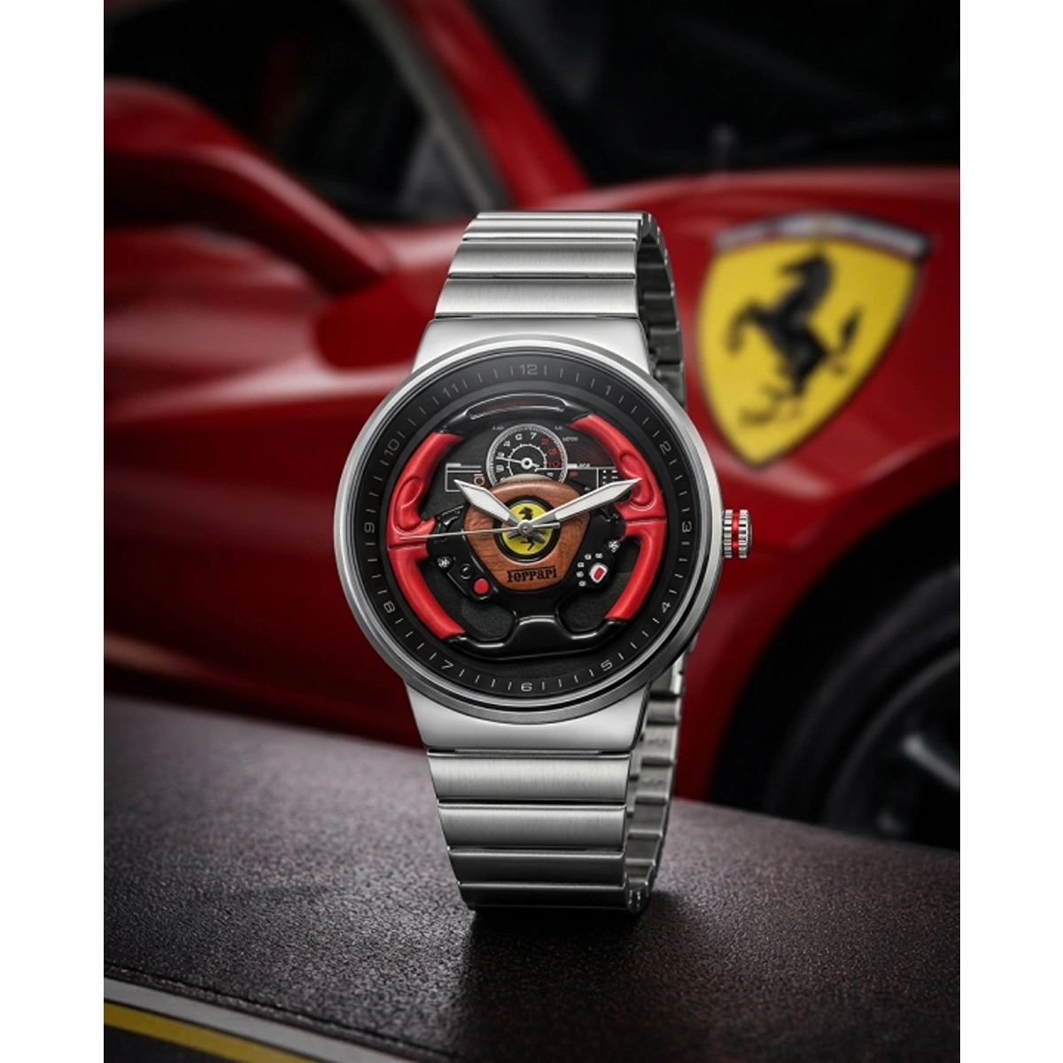 Stylish Ferrari Spirit Spinner Watch Silver For Men (BOT3897) - stayhit.in Stylish Ferrari Spirit Spinner Watch Silver For Men (BOT3897) - stayhit.in